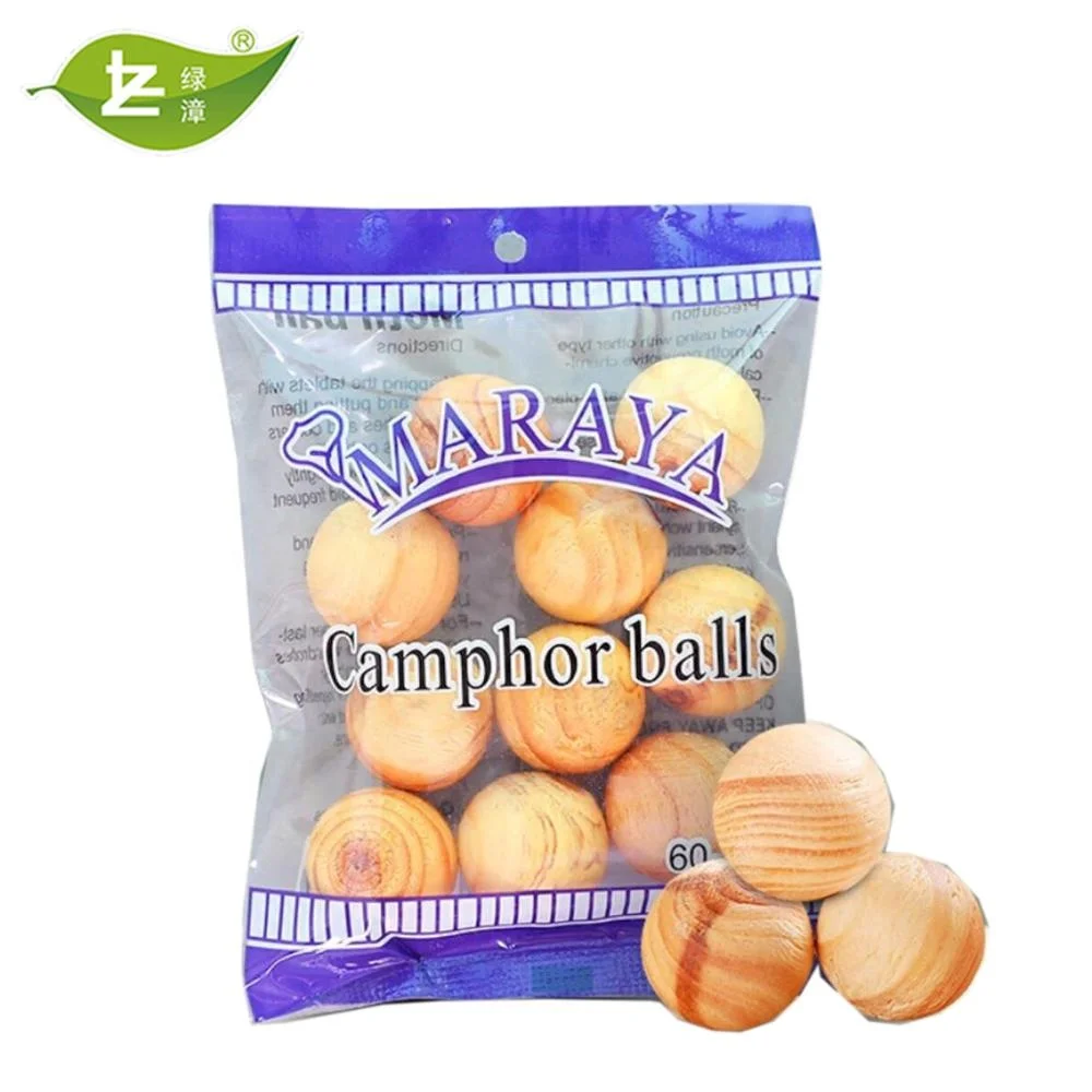 Wholesale High Quality Refined Scented  natural wooden  camphor Moth Balls in Yiwu