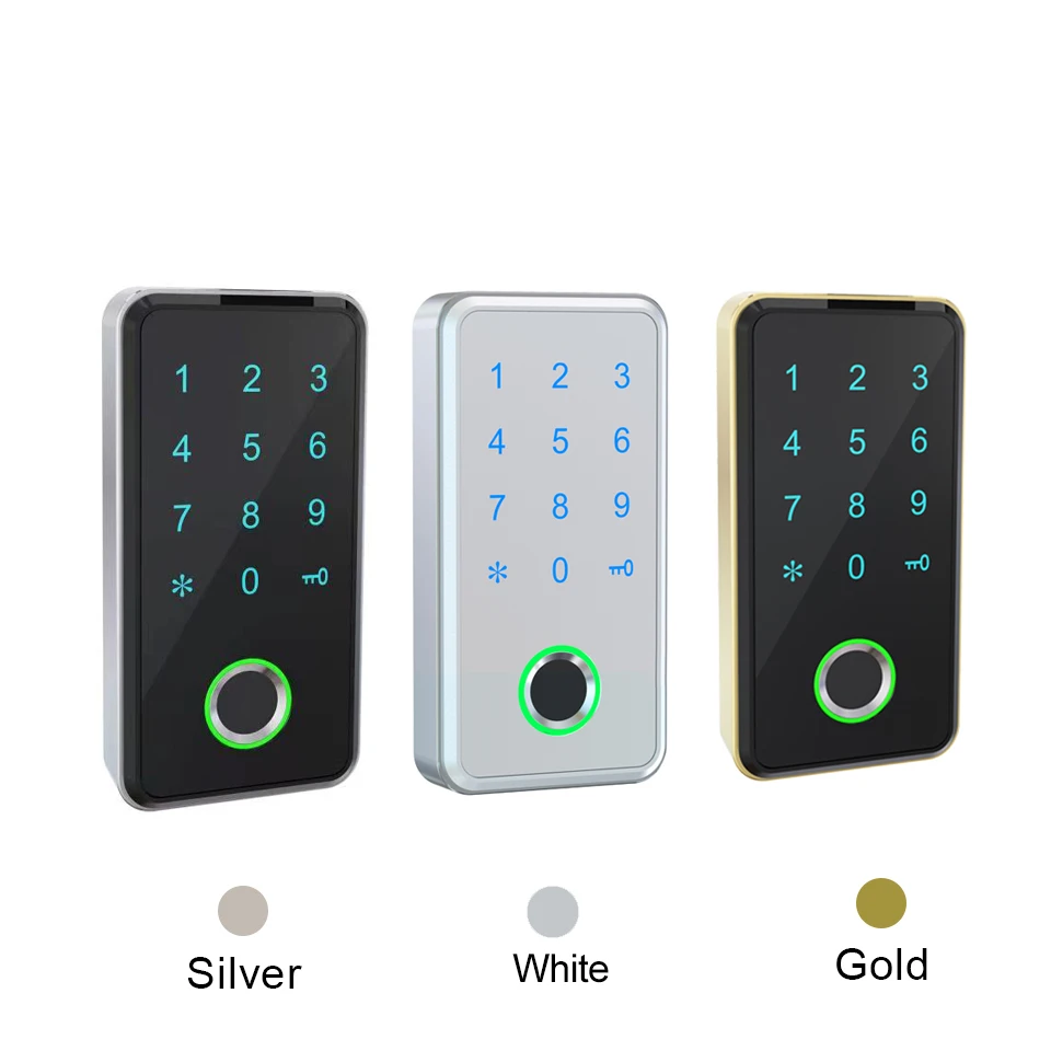 Electronic Smart Fingerprint Doorlock Digital Keypad Password Smart Cabinet Lock Drawer Locker