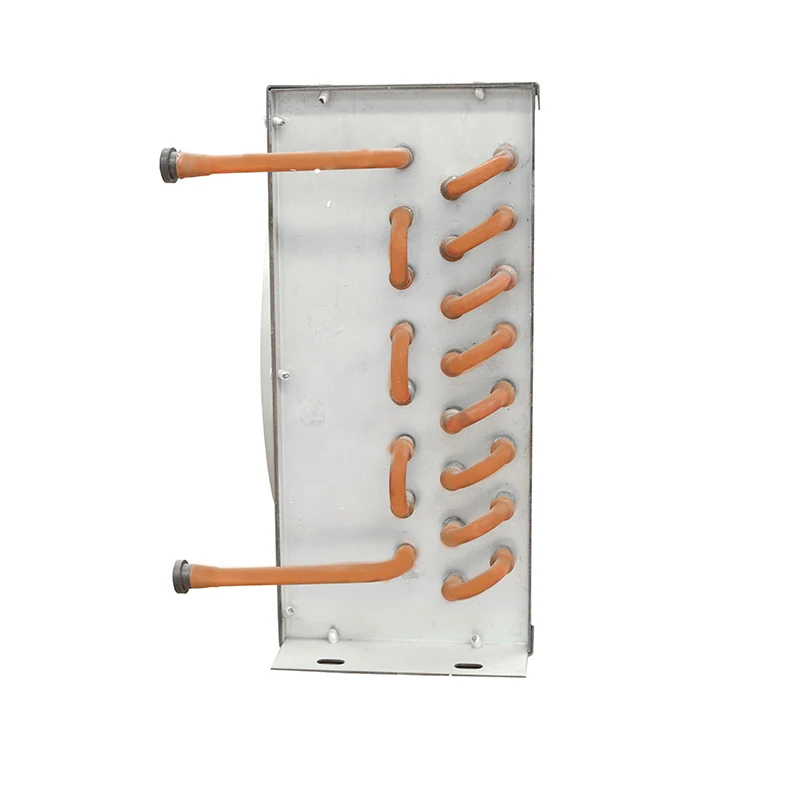 Double hood condenser vending machine, beverage cabinet and food cabinet condenser evaporator