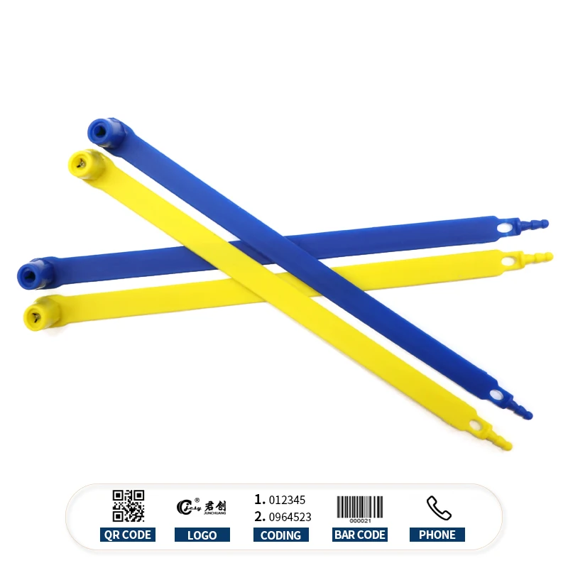 JCPS402  strap container plastic security seals plastic container hot seal packaging plastic seal