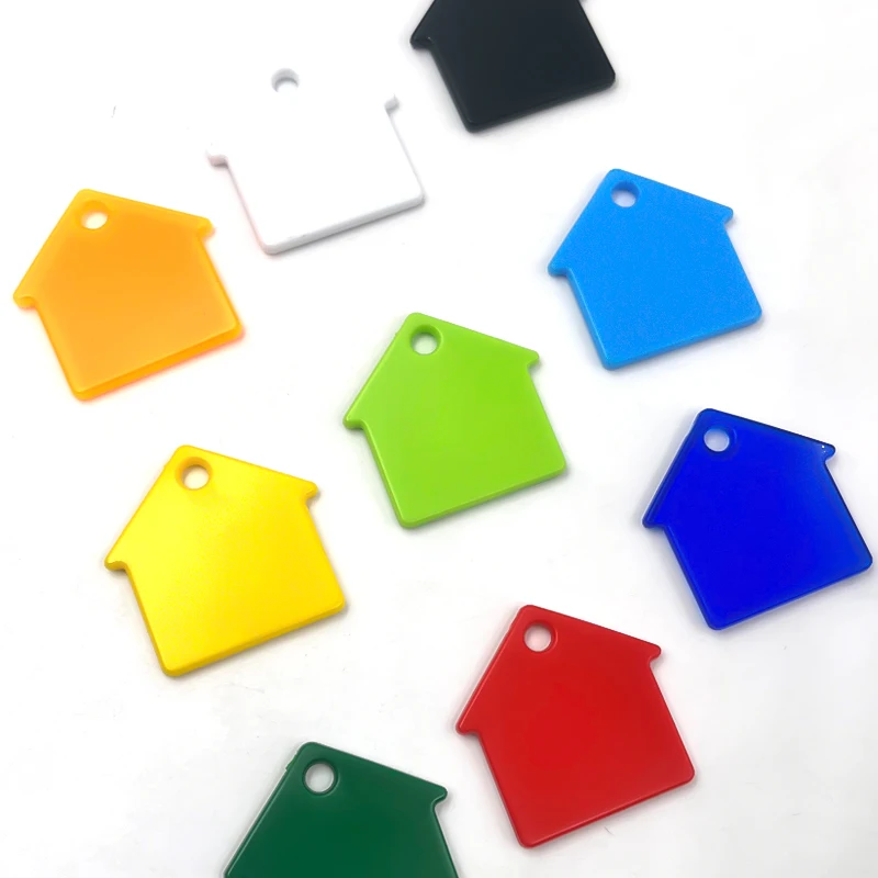 Pet name cat dog tag house keychain luggage tag pendant PVC soft material exhibition gift custom logo hotel hotel key tag