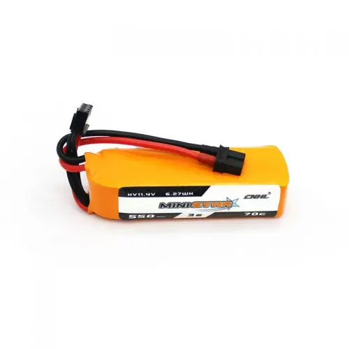 CNHL MiniStar HV 550mAh 11.4V 3S 70C Lipo Battery For FPV With XT30 Plug