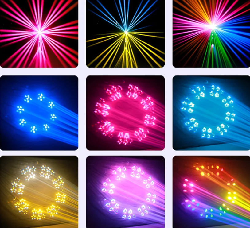 600W 24 Channels DMX512 Control 10 Color Chips Spot Moving Heads Light