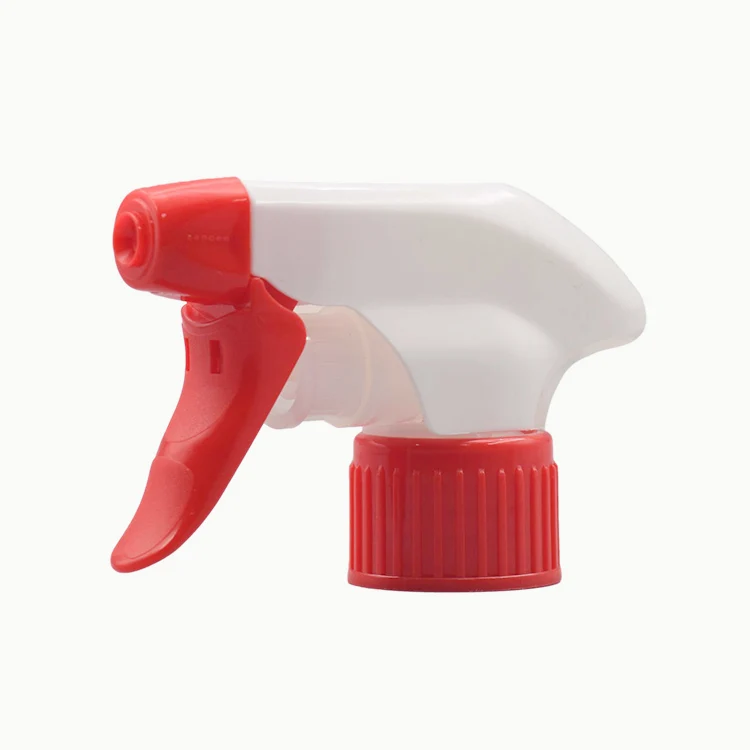 Custom color Eco-Friendly 28mm plastic Hand Pump pp Home garden water no metal spring trigger sprayer for cleaning bottle