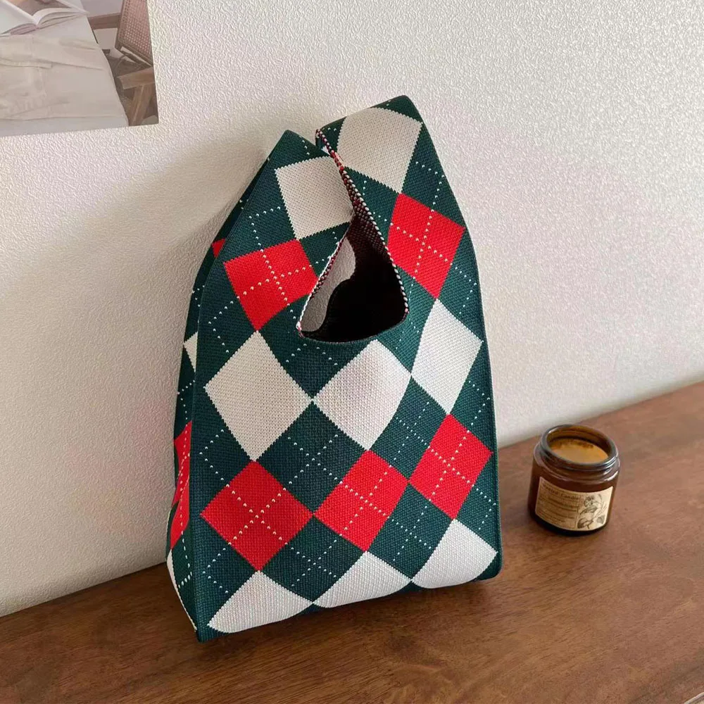 Pattern Design Custom Eco-Friendly Small Shopping Bag Polyester Tote Bags For Holiday Gift Bag Big Volume Cheap Ladies Handbags