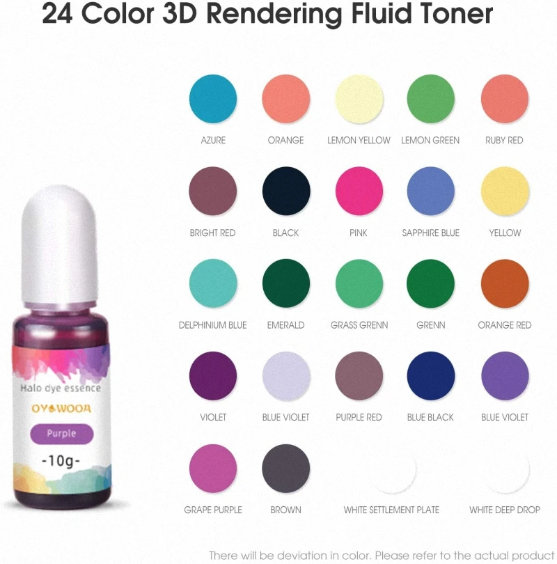 Factory Direct Sales High Concentration Chameleon Ink Permanent UV Resin Pigment for DIY Handicraft