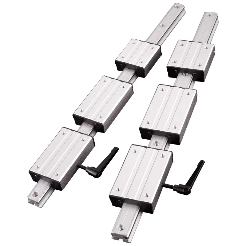 Silver Built-In Dual-Axis Linear Guide SGR10N /15N /15 /25 Guide 200-1500mm CNC