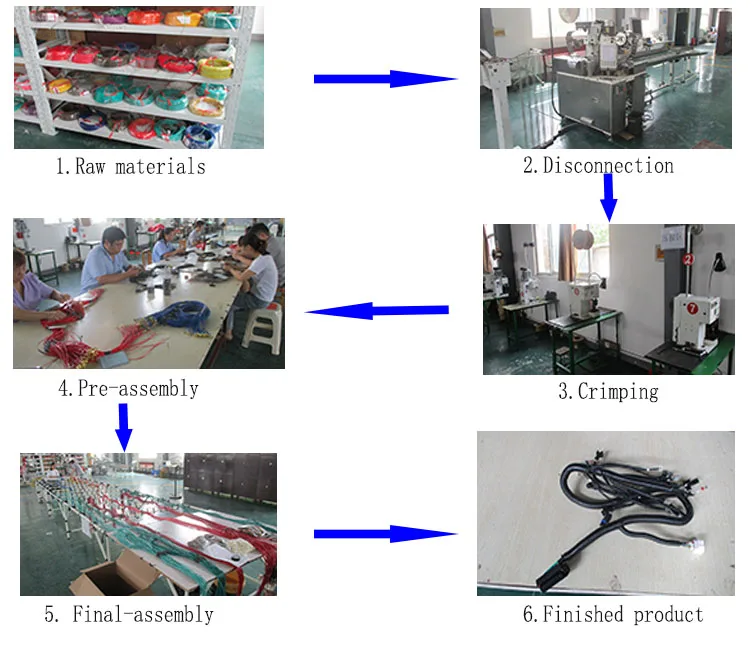 assembly cable manufacturer custom production all kinds of custom wires custom cable