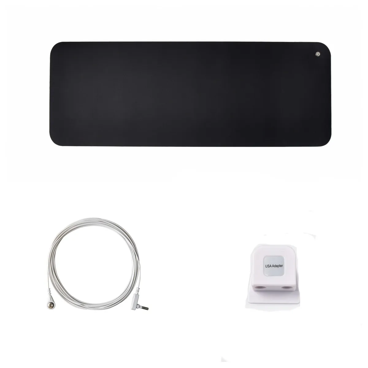 Eco-friendly Leather Mat 60*90cm High quality  Foam Pad Kit For Grounding Plus 15ft Cord and Outlet Adapter In Box