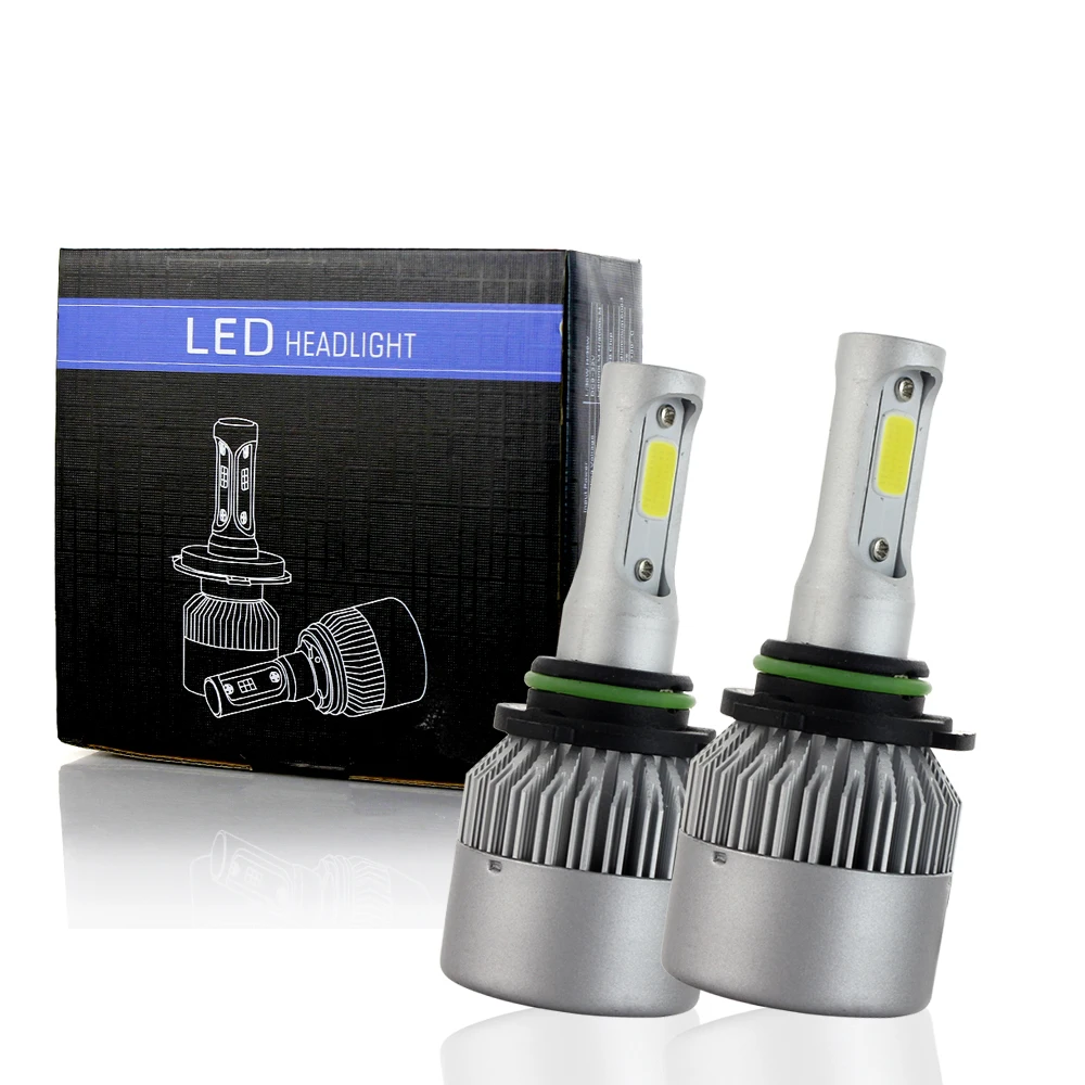 car led light bulb H7 H11 H8 9006 Hb4 H1 H3 Hb3 S2 72W 8000Lm led  car headlight