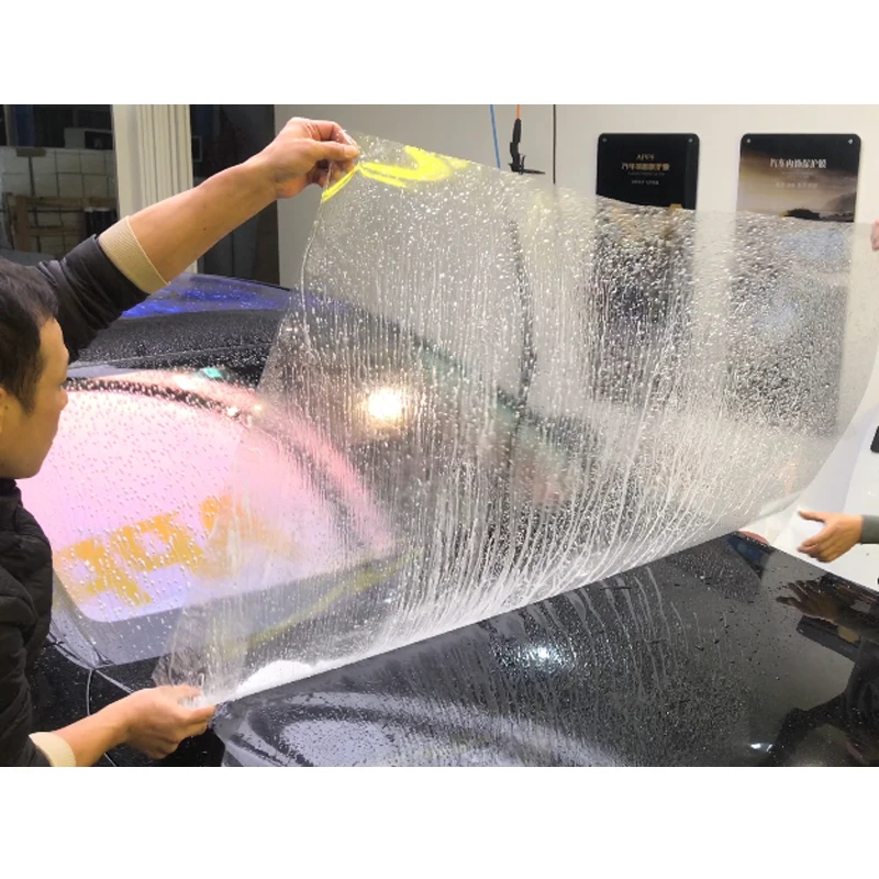 Anti-Explosion Film 1.2*15m Newly Wholesale Car Front Gear Only Kpu Special Materials 7mil For Car Front windscreen
