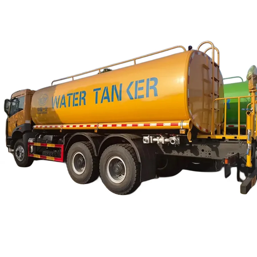 FAW Road Greening Sprinkler Tank 6x4 2000liters Water Tanker Truck for sale