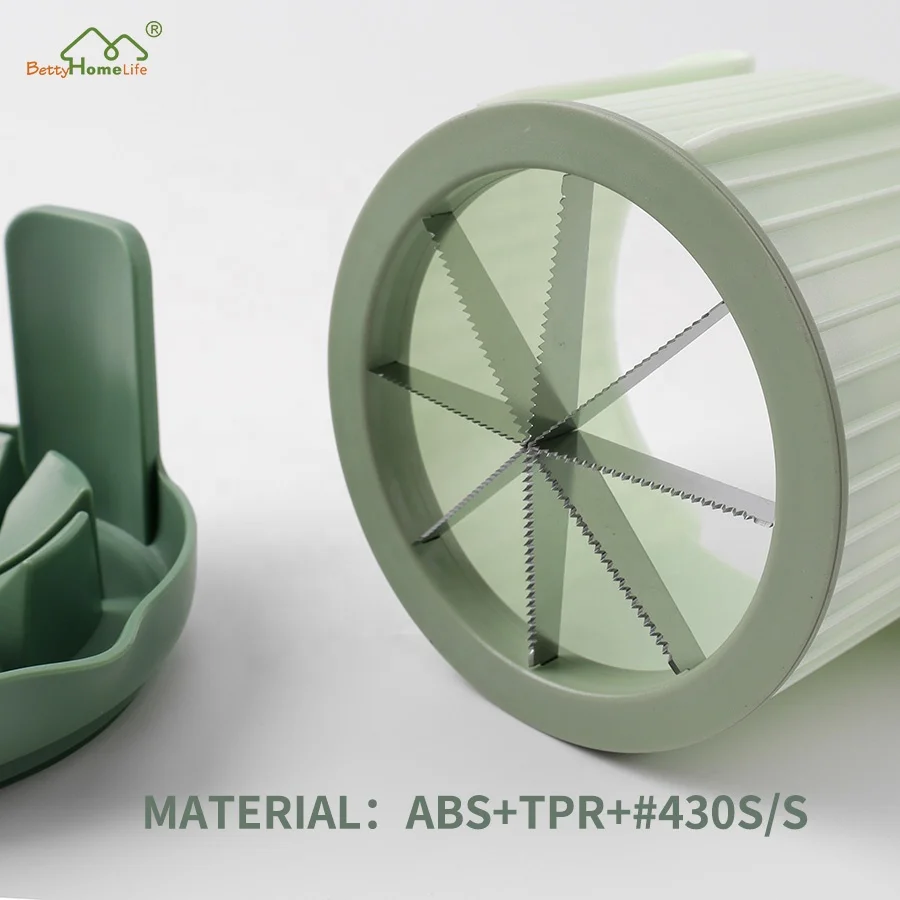 Wholesale Custom Hand Held 2 in 1 Multifunction Vegetable Cutter Slicer Tomato Chopper Cutter with Holder