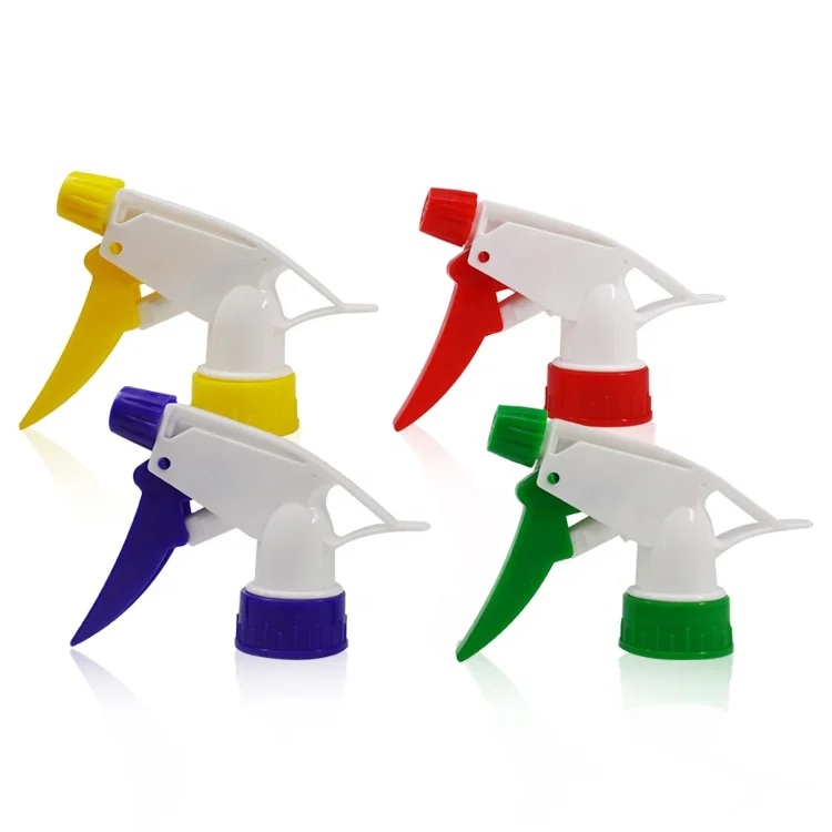 Colourful Plastic Hand trigger Mist Sprayer Plastic Trigger Sprayer A Type Gun Trigger Sprayer For Garden Watering