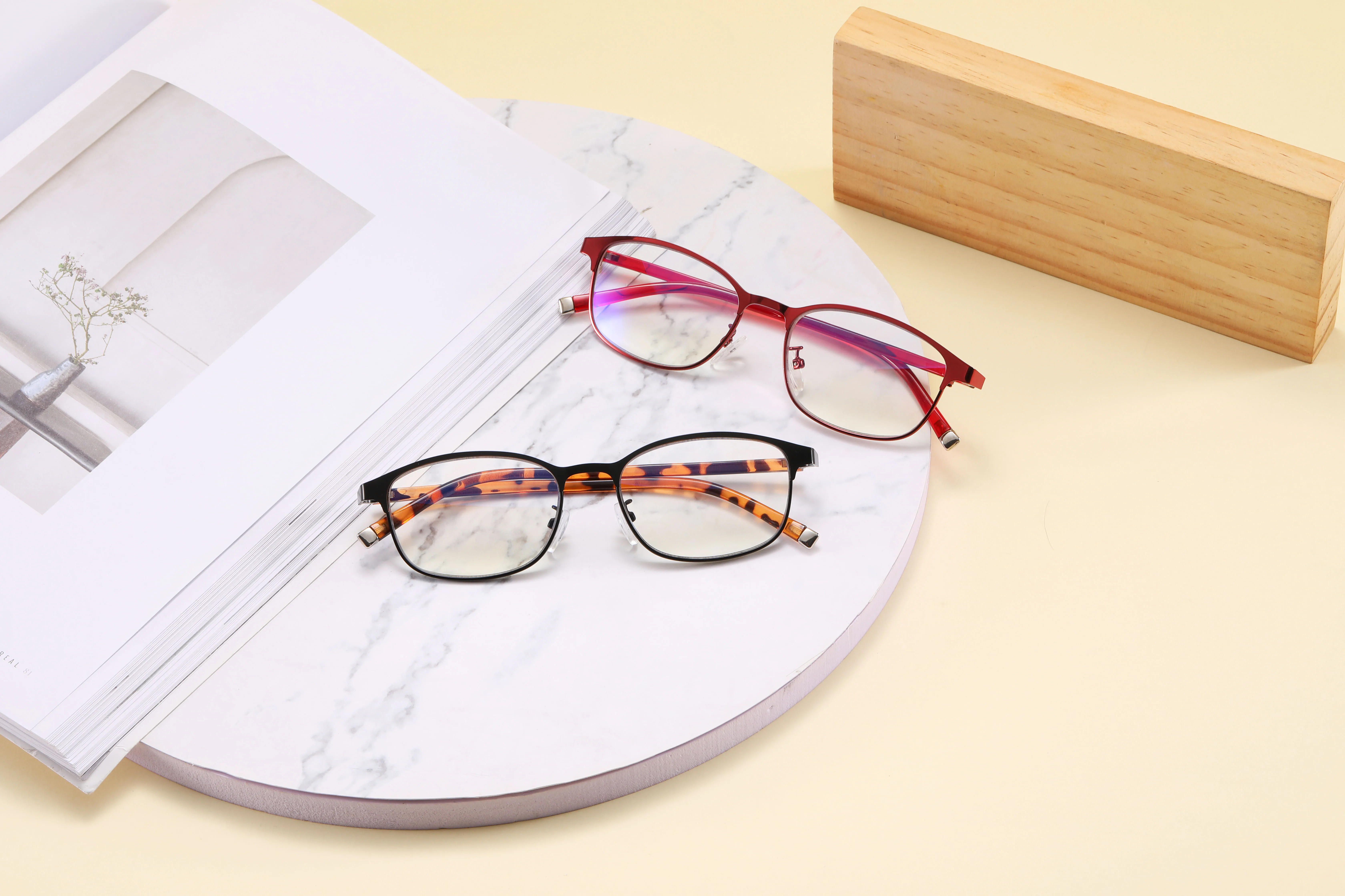 Anti-blue reading glasses dual-use intelligent automatic zoom progressive multi-focus reading glasses for men and women