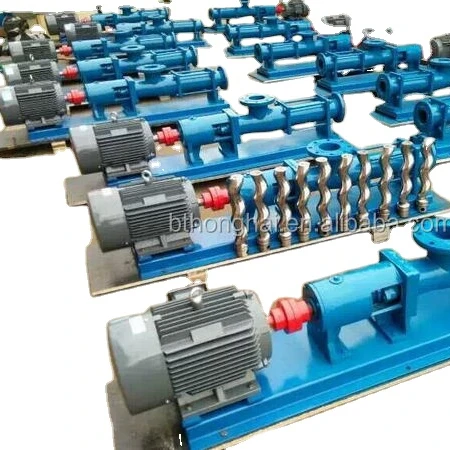 G series mono screw pump for fuel oil/sludge/slurry/sewage