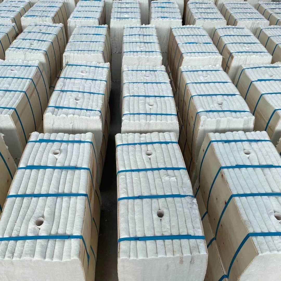 Алюминиевый силикат 1260 керамический волоконный модуль красный кирпич огнестойкий хлопок сертификат огнестойкости керамическое волокно для туннельной печи