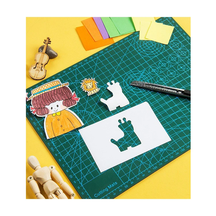 Online Wholesale Self Healing Floral Print Car Machine Puzzle Foam Mat Cutting Die