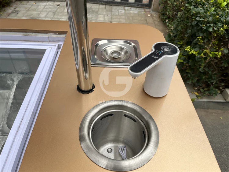 Online Exclusive Ice Cream Food Van Popsicle Stand