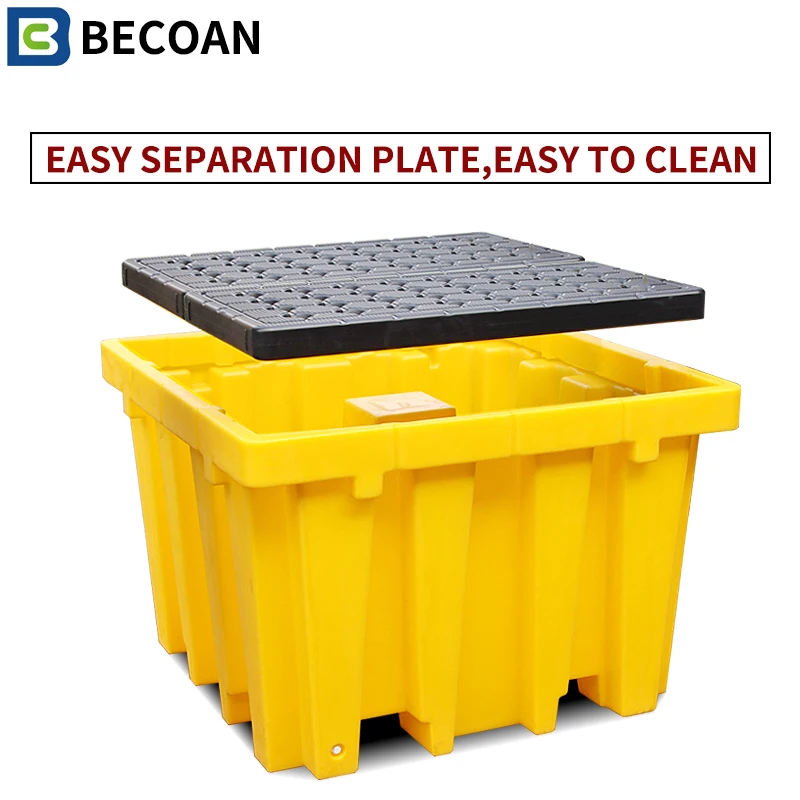 Heavy Duty Secondary Container For Oil Control Spill Container Tray Ibcs Tank Spill Pallet