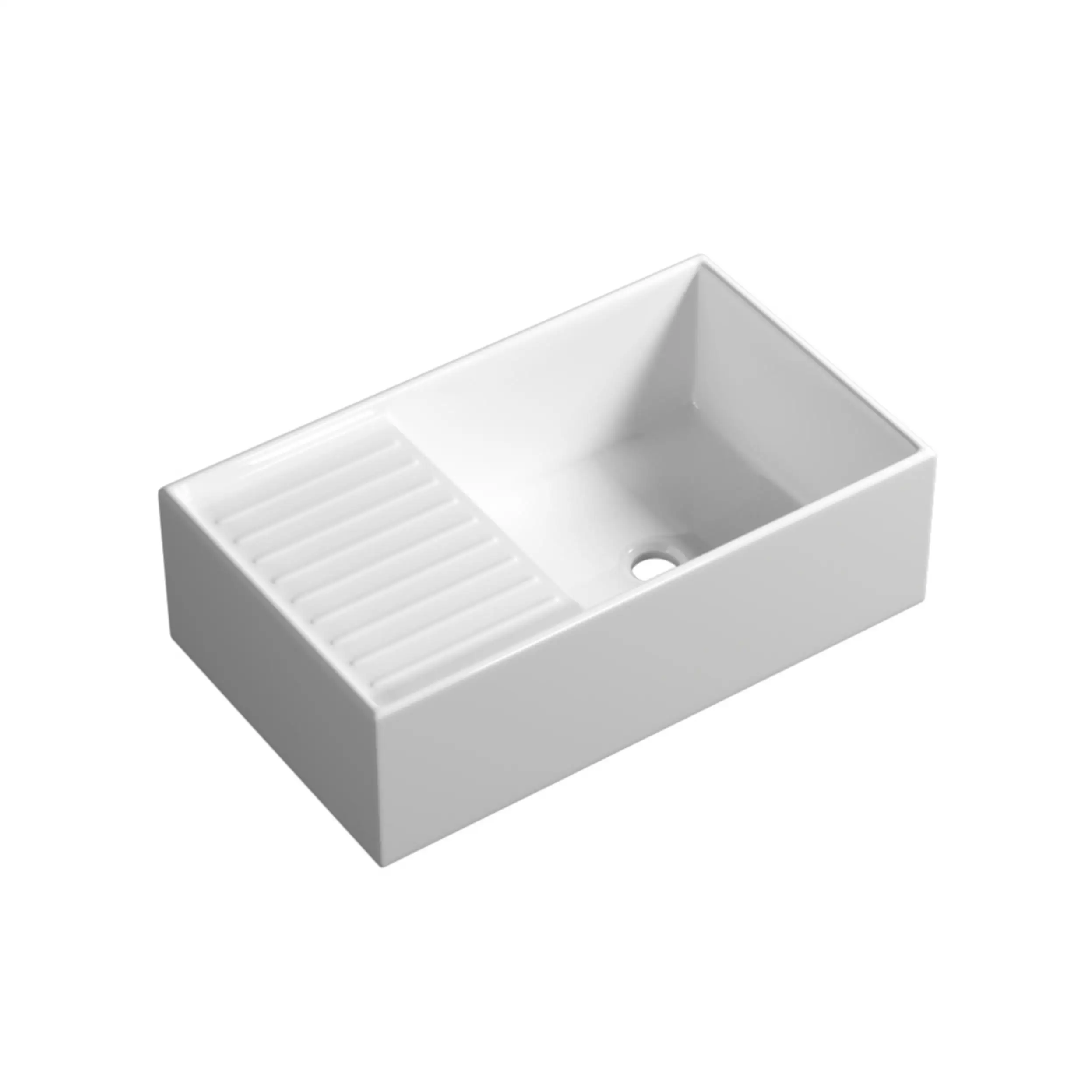 Joynfortune 2023 modern minimalist style chaozhou factory manufacturing of kitchen sink one bowl farmhouse basin