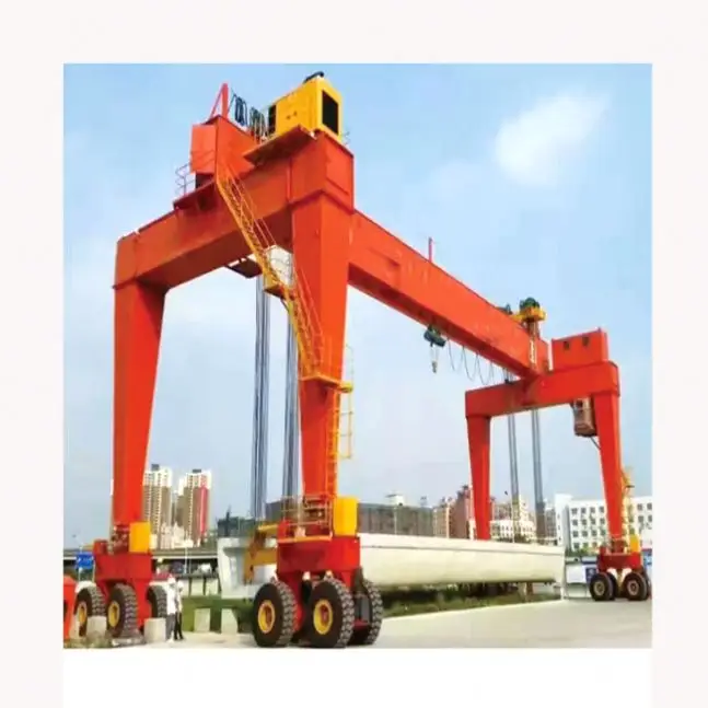 Factory Supply Rubber Tyre Gantry Crane Price With High Quality