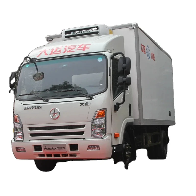 Dayun Autoplead 130 horsepower 4X2 refrigerated truck 4 meter Food Freezer Box Refrigerator for Dayun Cargo transport vehicle