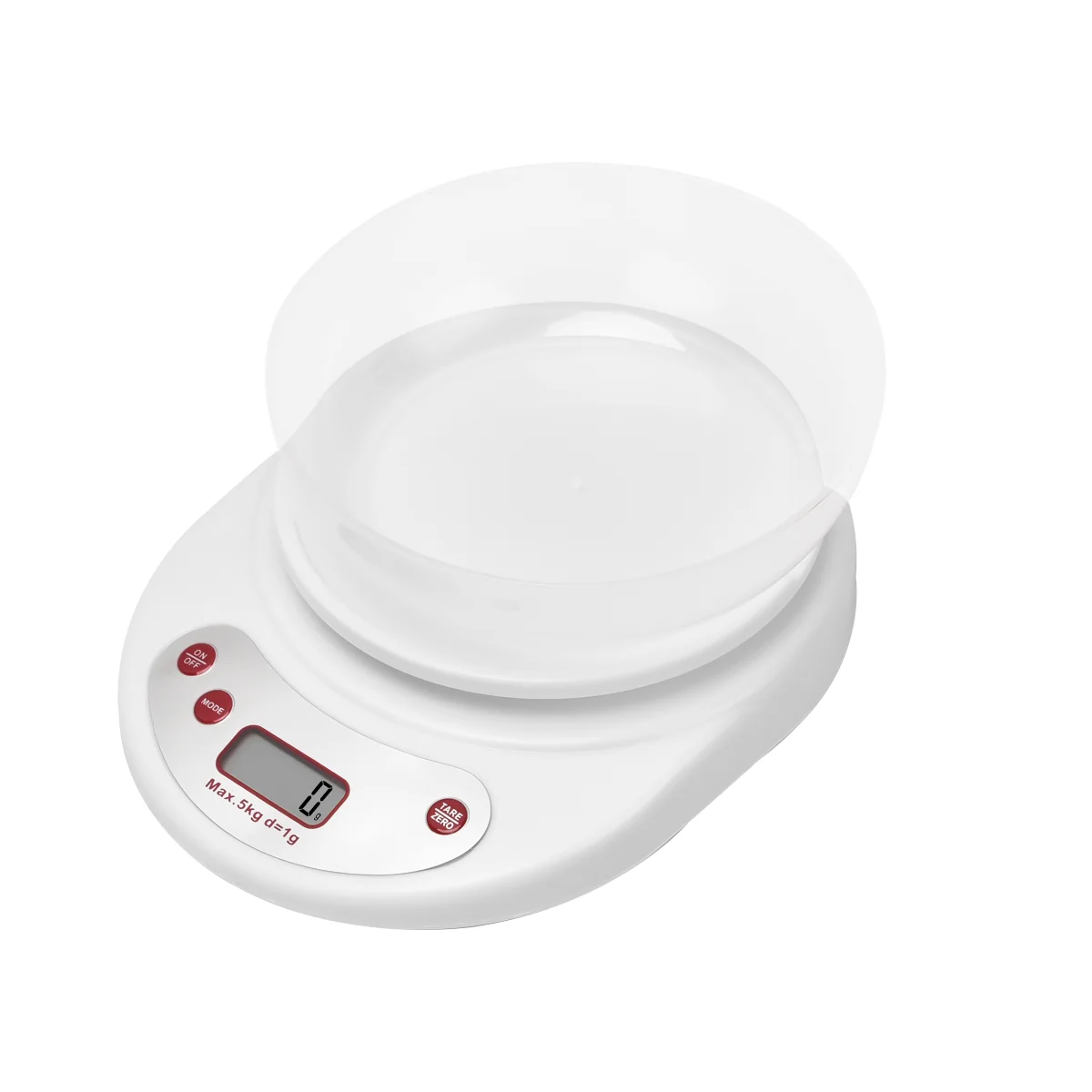 New design 5kg Digital Multifunction Electronic Kitchen Weighing Scale With Plastic Bowl