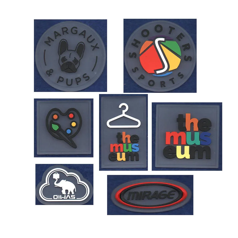 2022 custom silicone  patches logo logo  for security   knee pads  in united kingdom flag rubber patches