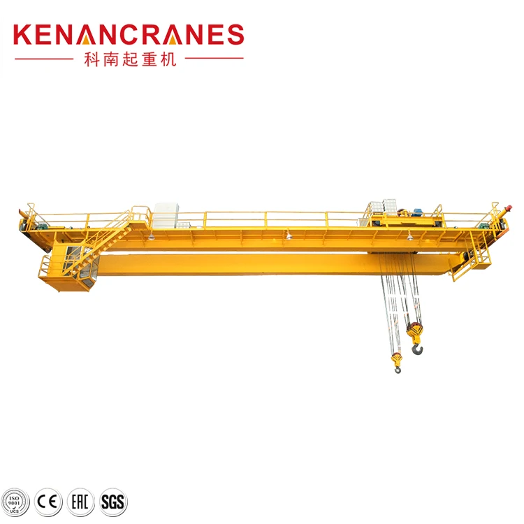 Industrial European Design 5 ton 10 ton 20 ton Double Girder Bridge Cranes For Sale