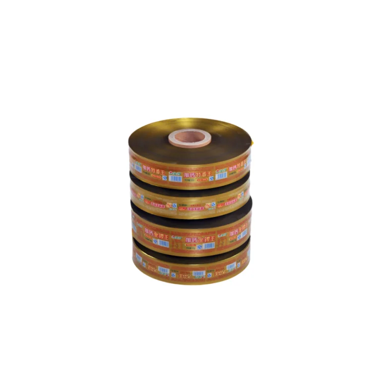 Customized Printed High Barrier  Easy Peel  PVDC Roll Film Sausage Casing Film Pork Beef Chicken Fish Sausage