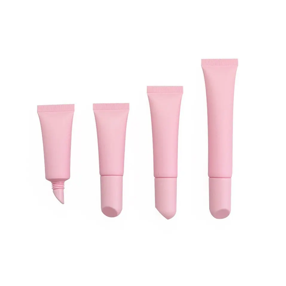 10g 15g 20g 30g 40g 50g pink white PE soft Tubes Cosmetic Containers Refillable Plastic Tubes PE Travel Bottle in good price