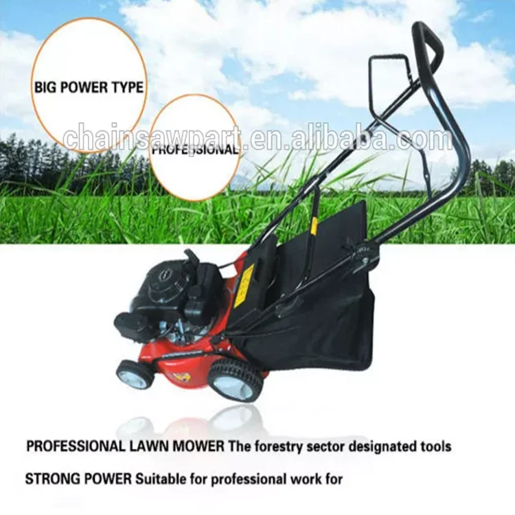 quality garden grass cutter gas lawn movers