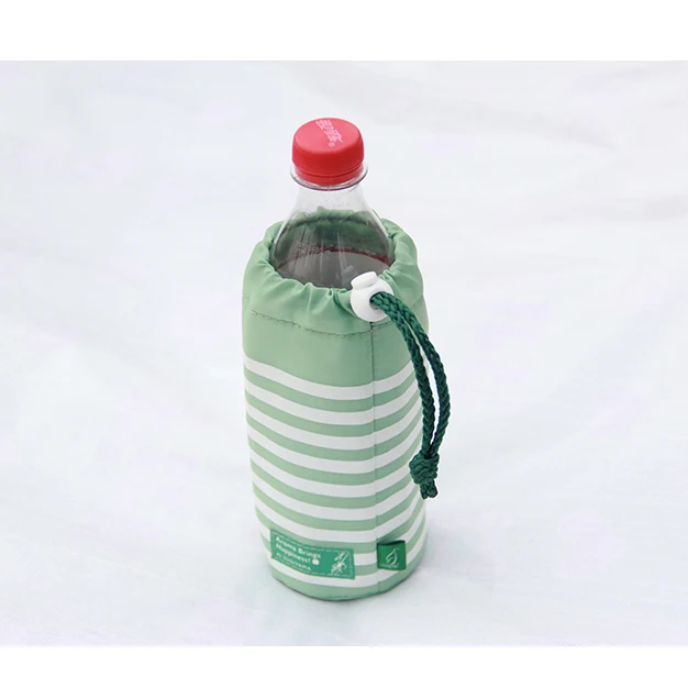 Chiterion Soft Polyester Can Bottle Cup Cover Sleeve Insulattion Insulated Thermal Cooler Baged Holder Pouch For Beer Wine Can