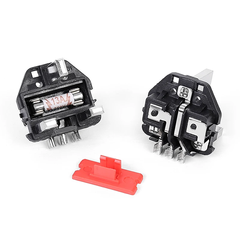 BS 13A Plug Insert Assembled UK Plug Insert BS1363 Plug with 13A Fuse