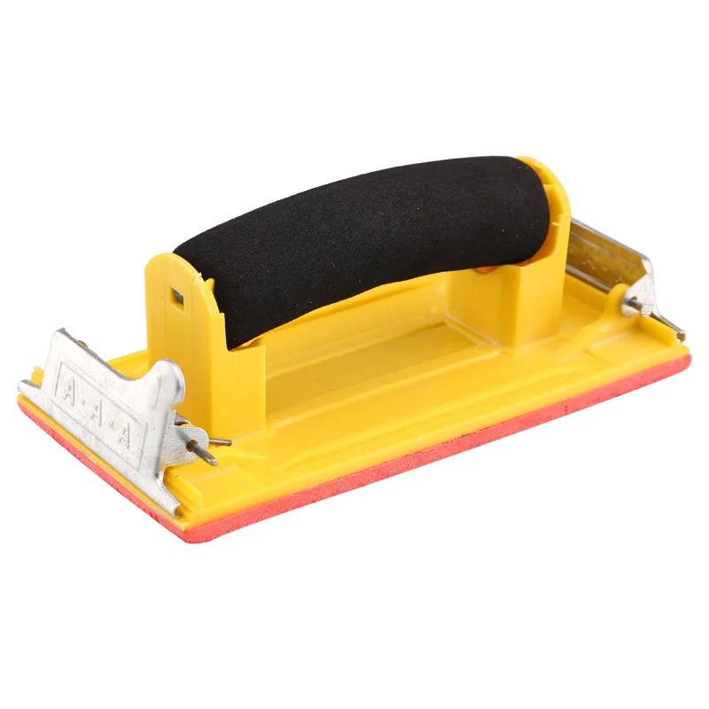 HYSTIC Lightweight Portable Hand Sander Manual Sandpaper Holder Wood Drywall Metal Polishing-Dry Abrasive Tools OEM Supported