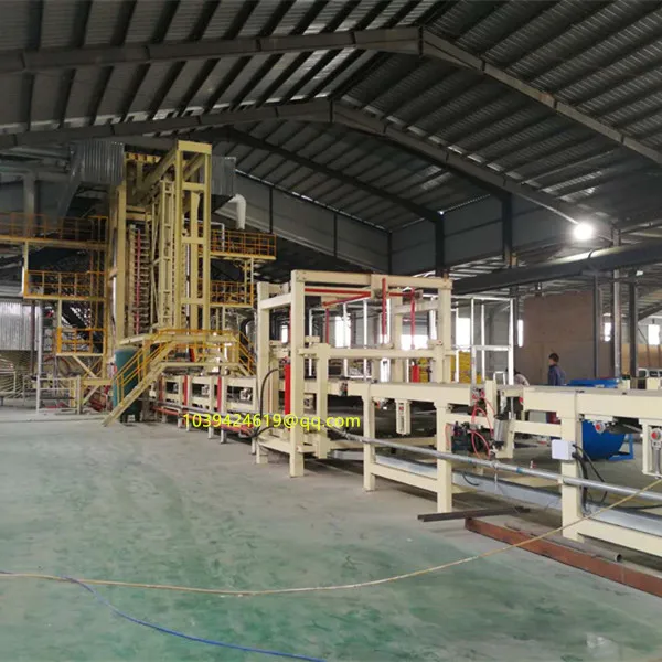 Melamine lamination particle board production line
