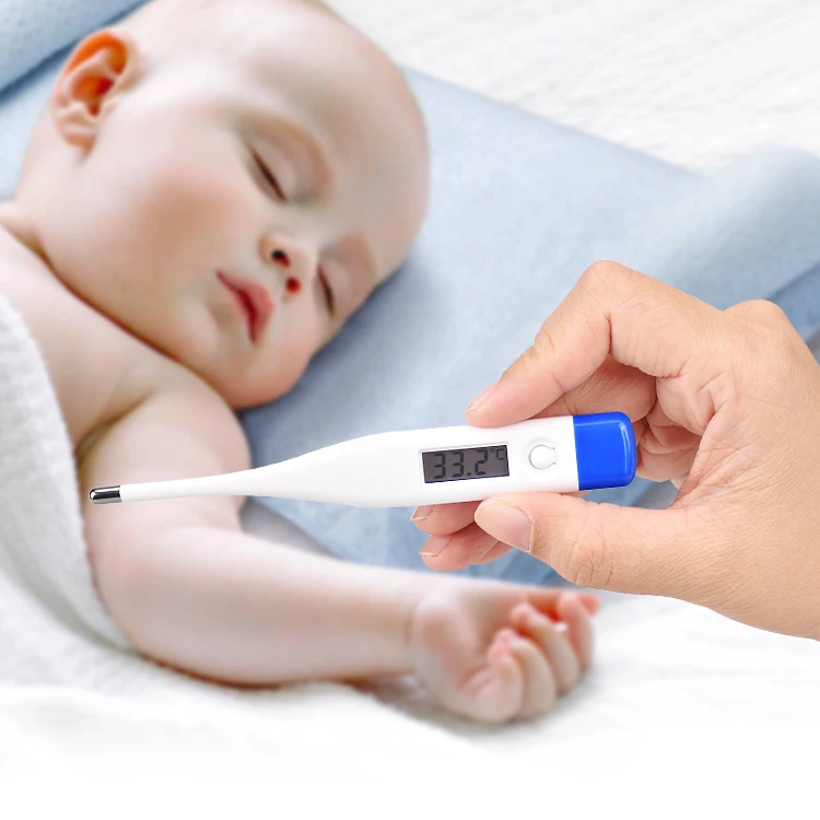 China supplier manufacturer customization Oral Underarm Armpit Kid Adult Fever Clinical Basal Hardtip Rigid Digital Thermometer