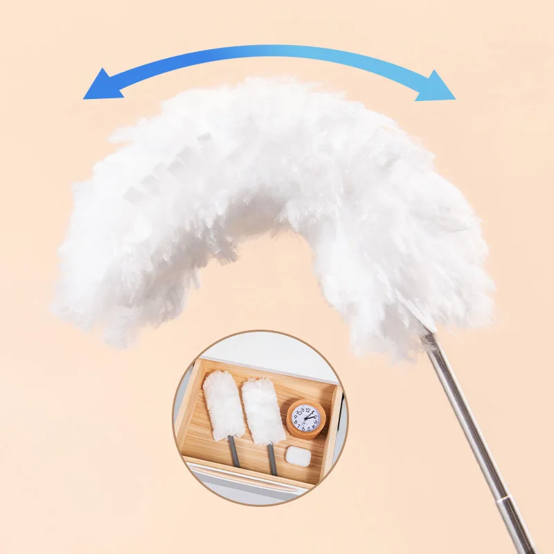 Electrostatic Anti-static Car Duster With Telescopic Handle