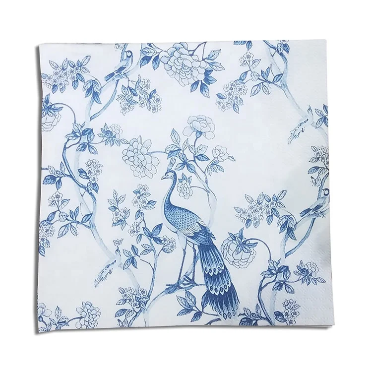 2PLY Or 3PLY Die Cut Cocktail Profiled Lace Paper Napkins 20PCS