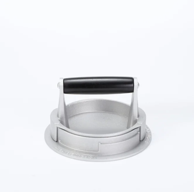 Custom Cheap Non-Stick Wholesale Price Aluminum Hamburger Patty Maker For Stuffed Burgers