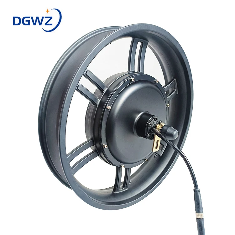 20 Inch Brushless Gearless 48V 60V 72V 1500W Off-road 4.0 Fat 20x4.0 Tire Electric Ebike Bike Bicycle Snowbike Hub Motor