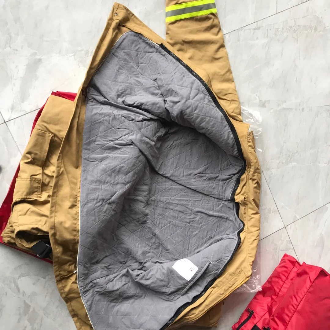 EN469 CE standard fireman suit for fire fighting firefighter