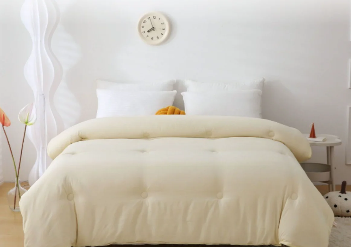 Cotton soybean fiber thickened student quilt core four seasons quilt