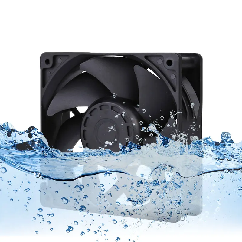 Fan Manufacturer 120mm 120*120*38mm  12038 Aluminum Frame 12V 125x DC Brushless Axial Fan 300CFM