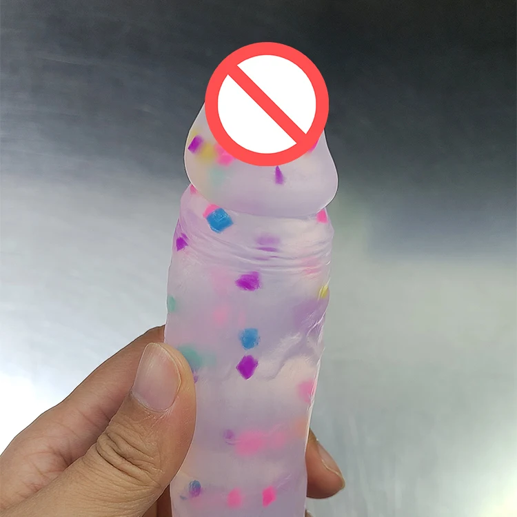 Custom Mold Funny Extra Large realistic Big Head Real silicone Skin Feel Monster jelly Dildo