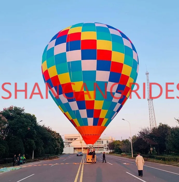 
Hot Selling Outdoor Advertising Inflatable Ground Balloon Hot Air Balloon For Event Decoration 