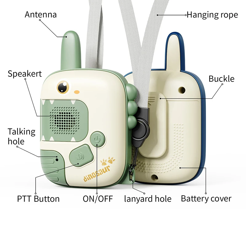 Children Mini Walkie Talkie Portable Radio Early Educational Kids Outdoor Playing Toy