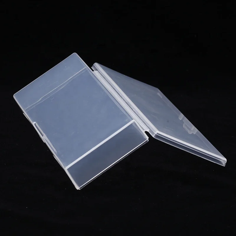 Factory Empty Rectangle Art Nail File Manicure Tool  Plastic Box