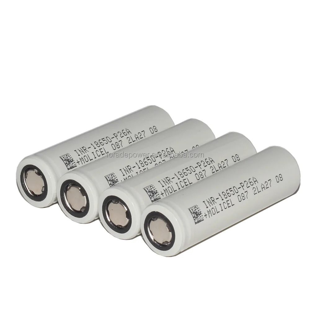 Оригинальный аккумулятор Molicel 18650 Φ P26A 2600mAh Макс 35A разряд поддержка-40 градусов температуры